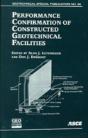 Performance Confirmation Of Constructed Geotechnical Facilities - Preview