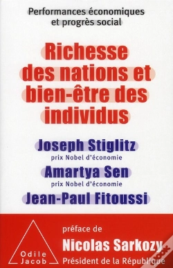 Capa do artigo Performances Économiques Et Progrès Social ; Richesse Des Nations Et Bien-Être Des Individus Tome 1