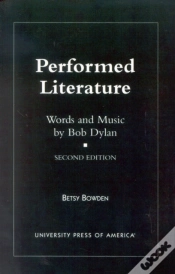 Capa do artigo Performed Literature