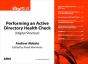 Performing An Active Directory Health Check (Digital Short Cut) - Preview