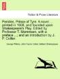 Pericles, Prince Of Tyre. A Novel ... Pr - Preview