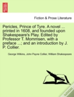 Capa do artigo Pericles, Prince Of Tyre. A Novel ... Pr