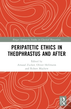 Capa do artigo Peripatetic Ethics In Theophrastus And After