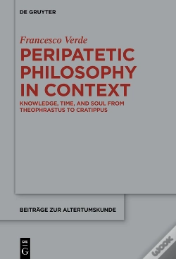 Capa do artigo Peripatetic Philosophy In Context