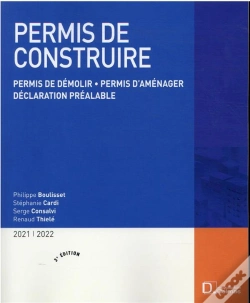 Capa do artigo Permis De Construire 2019/2020. Permis De Demolir . Permis D'Amenager . Declaration Prealable - 3e E