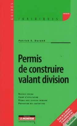 Capa do artigo Permis De Construire Valant Division