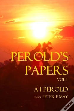 Capa do artigo Perolds Papers Vol I