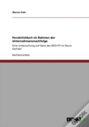 Capa do artigo Persaã‚Â¶Nlichkeit Im Rahmen Der Unternehmensnachfolge