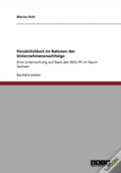Capa do artigo Persaã‚Â¶Nlichkeit Im Rahmen Der Unternehmensnachfolge