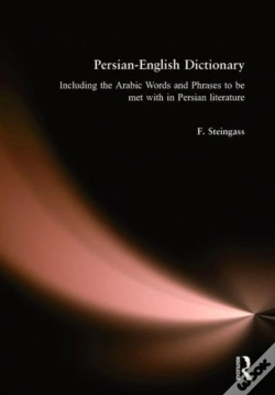 Capa do artigo Persian-English Dictionary