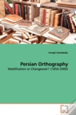 Capa do artigo Persian Orthography