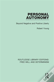 Capa do artigo Personal Autonomy