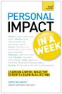 Personal Impact At Work In A Week: Teach Yourself Ebook Epub - Preview