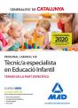 Personal Laboral Fix De Tècnic/A Especialista En Educació Infantil De La Generalitat De Catalunya. T - Preview