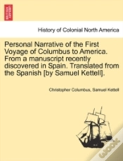 Capa do artigo Personal Narrative Of The First Voyage O