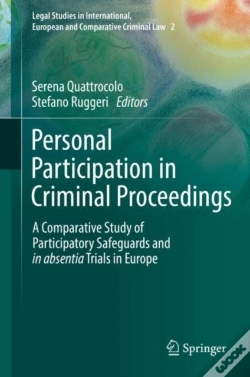 Capa do artigo Personal Participation In Criminal Proceedings