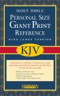 Personal Size Giant Print Reference Bible-Kjv - Preview