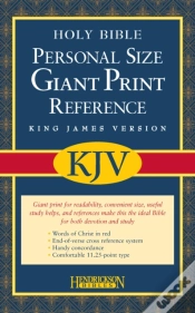 Capa do artigo Personal Size Giant Print Reference Bible-Kjv