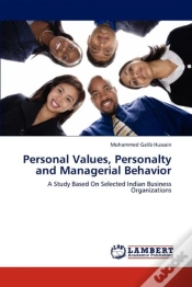 Capa do artigo Personal Values, Personalty And Managerial Behavior
