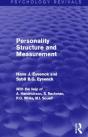 Personality Structure And Measurement (Psychology Revivals) - Preview