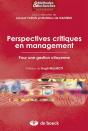 Perspectives Critiques En Management ; Pour Une Gestion Citoyenne - Preview