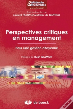 Capa do artigo Perspectives Critiques En Management ; Pour Une Gestion Citoyenne