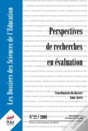 Capa do artigo ; Perspectives De Recherches En Évaluation (Édition 2009)