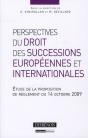 Perspectives Du Droit Des Successions Européennes Et Internationales - Preview