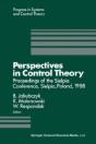 Perspectives In Control Theory - Preview