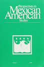 Perspectives In Mexican American Studies Volume 7 - Preview