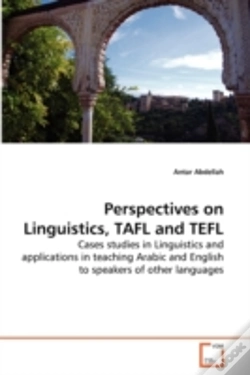 Capa do artigo Perspectives On Linguistics, Tafl And Te