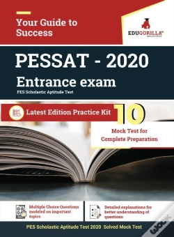 Capa do artigo Pes Scholastic Aptitude Test (Pessat) Entrance Exam 2021 10 Mock Test Latest Edition Practice Kit