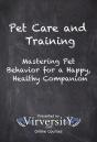 Pet Care And Training - Preview
