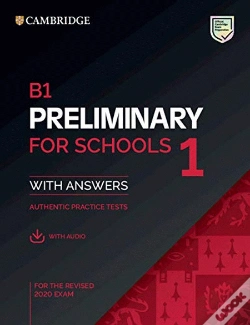 Capa do artigo PET Practice Tests - B1 Preliminary for Schools 1 for the Revised 2020 Exam