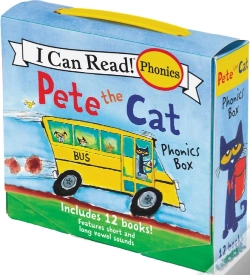 Capa do artigo Pete The Cat 12-Book Phonics Fun!