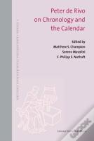 Peter De Rivo On Chronology And The Calendar