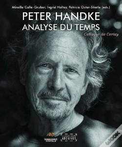 Capa do artigo Peter Handke. Analyse Du Temps