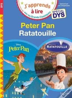 Capa do artigo Peter Pan/Ratatouille - Special Dyslexie