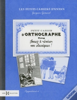 Capa do artigo Petit Cahier D'Orthographe