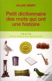 Capa do artigo Petit Dictionnaire Des Mots Qui Ont Une Histoire
