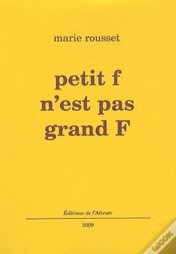 Capa do artigo Petit F N'Est Pas Grand F