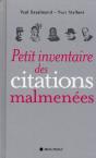 Petit Inventaire Des Citations Malmenées - Preview