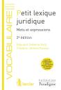 Petit Lexique Juridique - Mots Et Expressions, 2eme Ed. - Preview