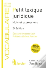 Capa do artigo Petit Lexique Juridique - Mots Et Expressions, 2eme Ed.