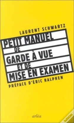 Capa do artigo Petit Manuel De Garde À Vue Et De Mise En Examen