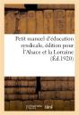 Petit Manuel D'Education Syndicale, Edition Pour L'Alsace Et La Lorraine - Preview