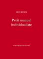 Petit Manuel Individualiste - Preview