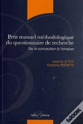 Petit Manuel Methodologique Du Questionnaire De Recherche