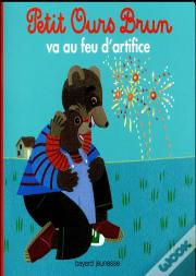 Petit Ours Brun Au Feu D'Artifice