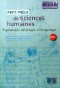 Petit Précis De Sciences Humaines ; Psychologie, Sociologie Et Anthropologie - Preview